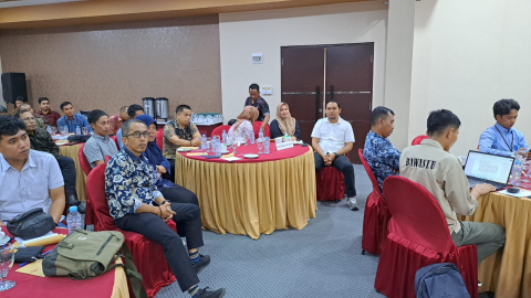 Bawalu Kabupaten Polewali Mandar tampak hadir dalam kegiatan yang berlangsung sehari itu