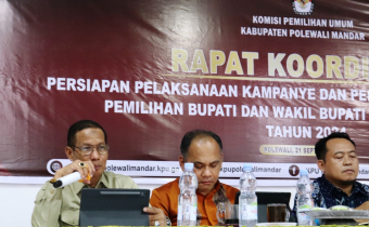 Usman, S.Ag., MH koordinator divisi penanganan pelanggaran, data, dan informasi