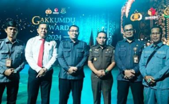 Sentra Gakkumdu Bawaslu Polewali Mandar bersama Bawaslu Provinsi Sulawesi Barat 